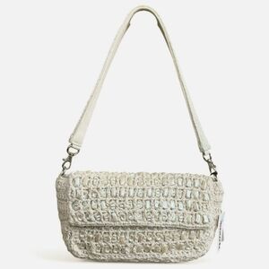 NEW America & Beyond Freshwater Pearl Shoulder Handbag